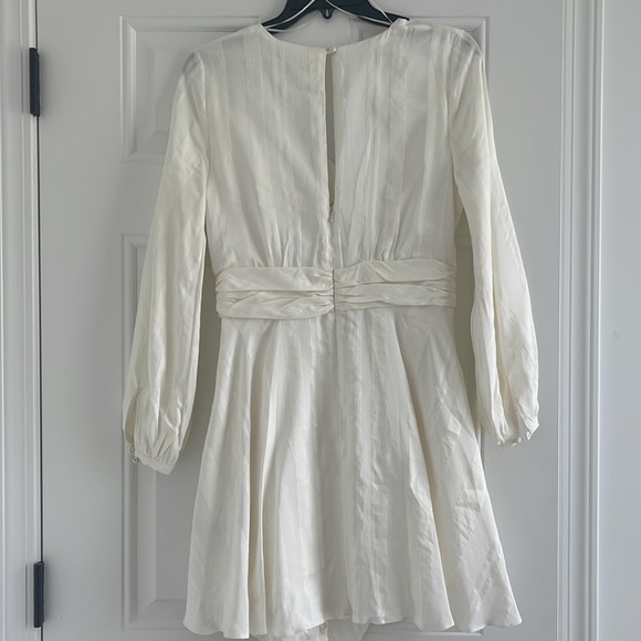 La Maison Talulah dress size small white. Note color is more cream than white - Picture 3 of 9